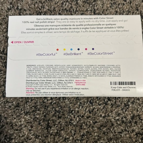 Color Street Nail Polish Strips - Picture 2 of 3